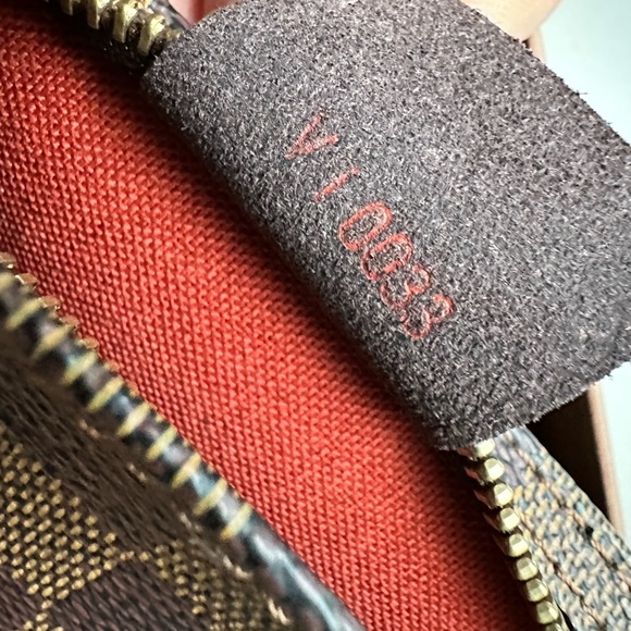 Louis Vuitton Pochette accessories Navona Damien Ebene crossbody - Picture 6 of 6